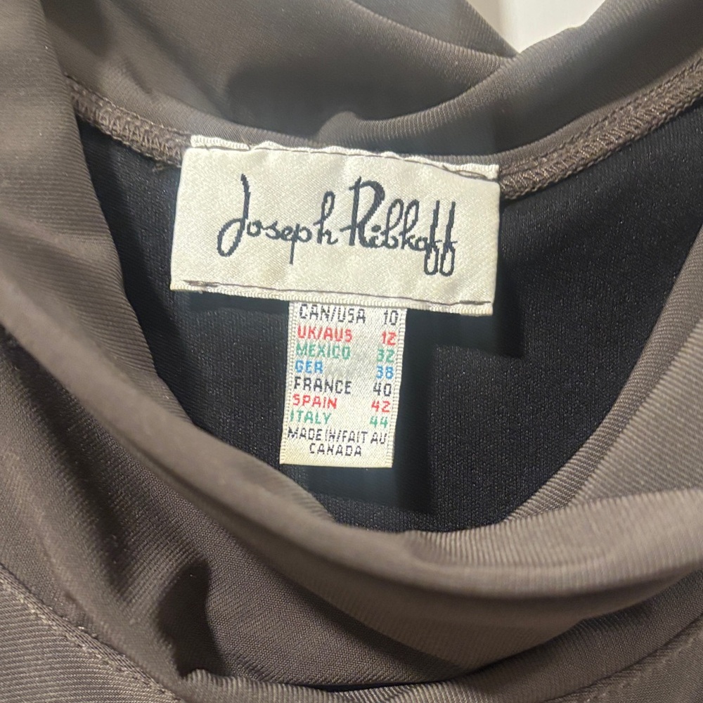 Joseph Ribkoff Colorblock Dress - Picture 2 of 3